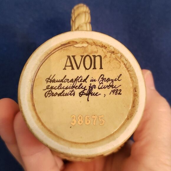Vintage Avon Mini Stein - Clipper Ships - 1982 - Handcrafted in Brazil - Ceramar - Picture 6 of 8